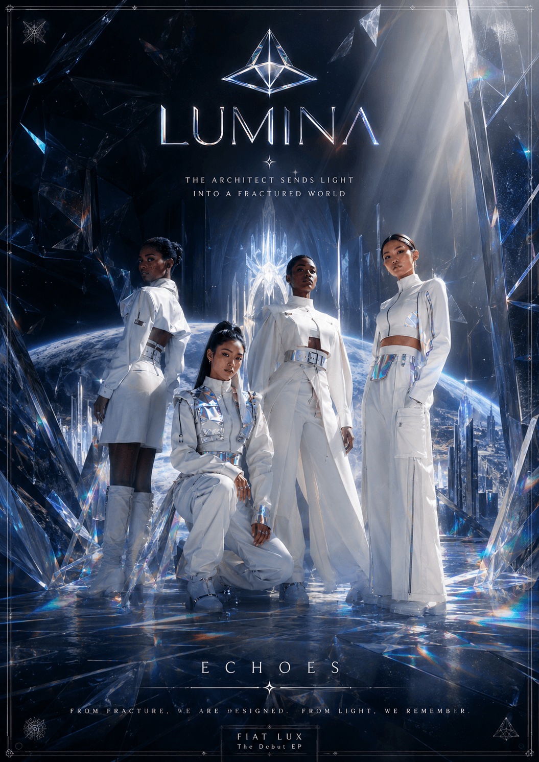 LUMINA Echoes lore poster